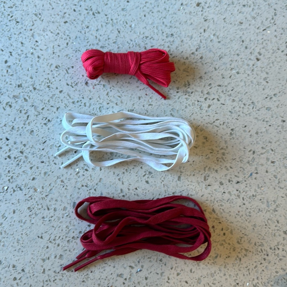 NWOT Lot of 3- NoBull Laces for low top shoes